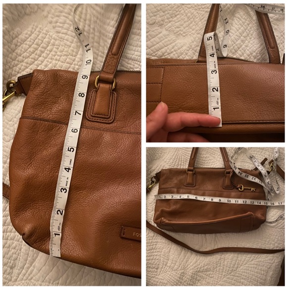 Fossil Cow Hide Leather Bag - Picture 16 of 16